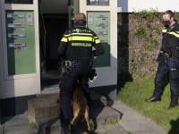Politie inval portiefklat Talmaweg Dordrecht