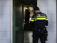 Politie inval portiefklat Talmaweg Dordrecht