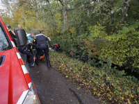 Voorbijrijdster voorkomt erger man te water scootmobiel Smitsweg Dordrecht