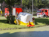 Oudere man overleden na val met rollator in sloot