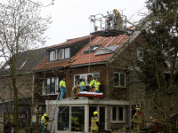 Man gewond na val van dak aan Zuidendijk