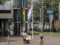 Meerdere vlaggen geplaatst bij Stadskantoor Dordrecht