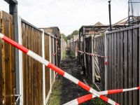 Meerdere schuren in brand Sumatralaan Zwijndrecht