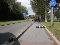 Met de schrik vrij na dubbele botsing Galileïliaan Dordrecht