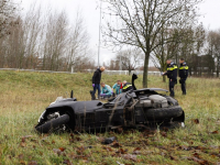 Motorrijder gewond bij eenzijdig ongeval op afrit N3