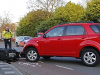 20162411 Motorrijder gewond Maarten h Trompweg Dordrecht Tstolk