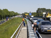 Kop-staartbotsing Randweg N3 Dordrecht