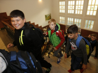 Eerste dag naar school obs Noordhove Wantijschool Oranje Vrijplein Dordrecht