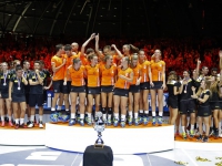 20163010 Nederlandse korfballers overtuigend naar Europese titel Dordrecht Tstolk 014