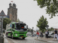 Ingebruikname elektrische inzamelwagen Netwerk Lange Geldersekade Dordrecht