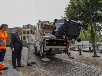 Ingebruikname elektrische inzamelwagen Netwerk Lange Geldersekade Dordrecht