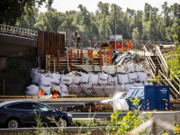 Nieuw fietspad over rijksweg A16