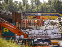 Nieuw fietspad over rijksweg A16