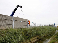 Nieuw geluidsscherm langs A16