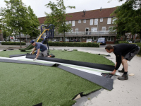 Nieuw speeltoestel HF Tollensstraat Dordrecht