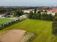 Nieuw Reeweg park vanaf uit de lucht Dordrecht