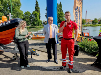 Doopceremonie nieuwe reddingsboot DRB 3 Dordrecht