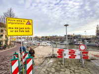 Nieuwe Haven vier weken dicht voor straatwerk Dordrecht