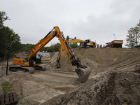 Nieuwe ontsluitingsweg Wielwijk in aanleg Dordrecht