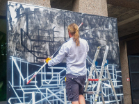 Nieuwe openluchtkunst op de Spuiboulevard