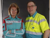 Nieuwe outfit ambulancepersoneel