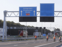 Nieuwe parallelbaan langs A16 in gebruik Dordrecht