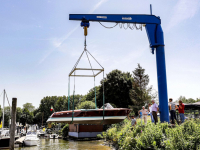 Sirio Barone boot te water De Graaff Watersport Dordrecht
