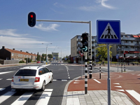 Nieuwe verkeerslichten Koninginneweg Zwijndrecht