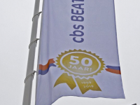 Nieuwe vlag CBS Beatrix dubbeldam Dordrecht