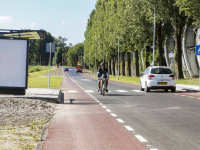 Nieuwe verbindingsweg Admiraal de Ruyterweg open voor verkeer Dordrecht