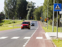Nieuwe verbindingsweg Admiraal de Ruyterweg open voor verkeer Dordrecht