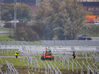 Laatste zonnepark naast A16 in aanbouw Wieldrechtsezeedijk Dordrecht