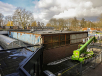 Asbestsanering gestart bij Winkelcentrum Sterrenburg Dordrecht