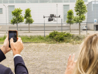 Meerdaagse proef met medische dronetransporten in Dordrecht gestart ASZ Dordrecht