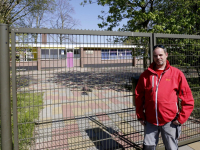 Johan bij speeltuin Wielwijk Dordrecht