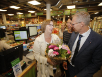 Opening vernieuwde Plus ’t Lam Damplein Dordrecht