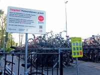 Opgelet Fietsendieven actief NS Station Dordrecht