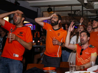 EK Voetbal eindigt in mineur Café Merz Dordrecht