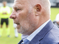 Algemeen directeur Hans de Zeeuw tijden het 50 jarig jubileum FC Dordrecht Krommedijk Dordrecht