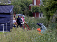 20171209 Senne na ruim 2 uur gered uit sloot Zuidkil Papendrecht Tstolk