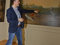 20171602 Schouman tentoonstelling met koninklijke kamerbeschildering bijna open Dordrecht Tstolk 001