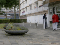 Halleyweg paaltjes sterrenburg Dordrecht