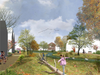Dordrecht_Amstellwijck-midden_Perspectief-natte-wadi