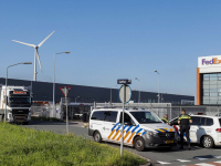 Politie alert bij Distributiecentrum Boon in Dordrecht