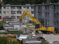 20172808 Sloopwerkzaamheden gestart Havikstraat Dordrecht Tstolk