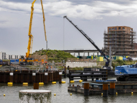 Bouw Prins Clausbrug krijgt vorm Dordrecht