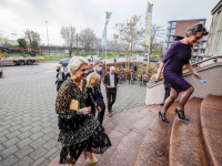 Prinses Laurentien opent tentoonstelling ‘boom roos vis’ in Onderwijsmuseum