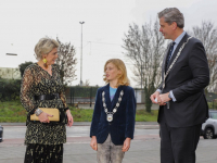 Prinses Laurentien opent tentoonstelling ‘boom roos vis’ in Onderwijsmuseum