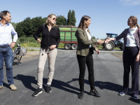 overdracht Louisa- en Cannemanspolder Oude Veerweg Dordrecht