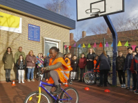 Ammanschool heeft bordje van school op Safe